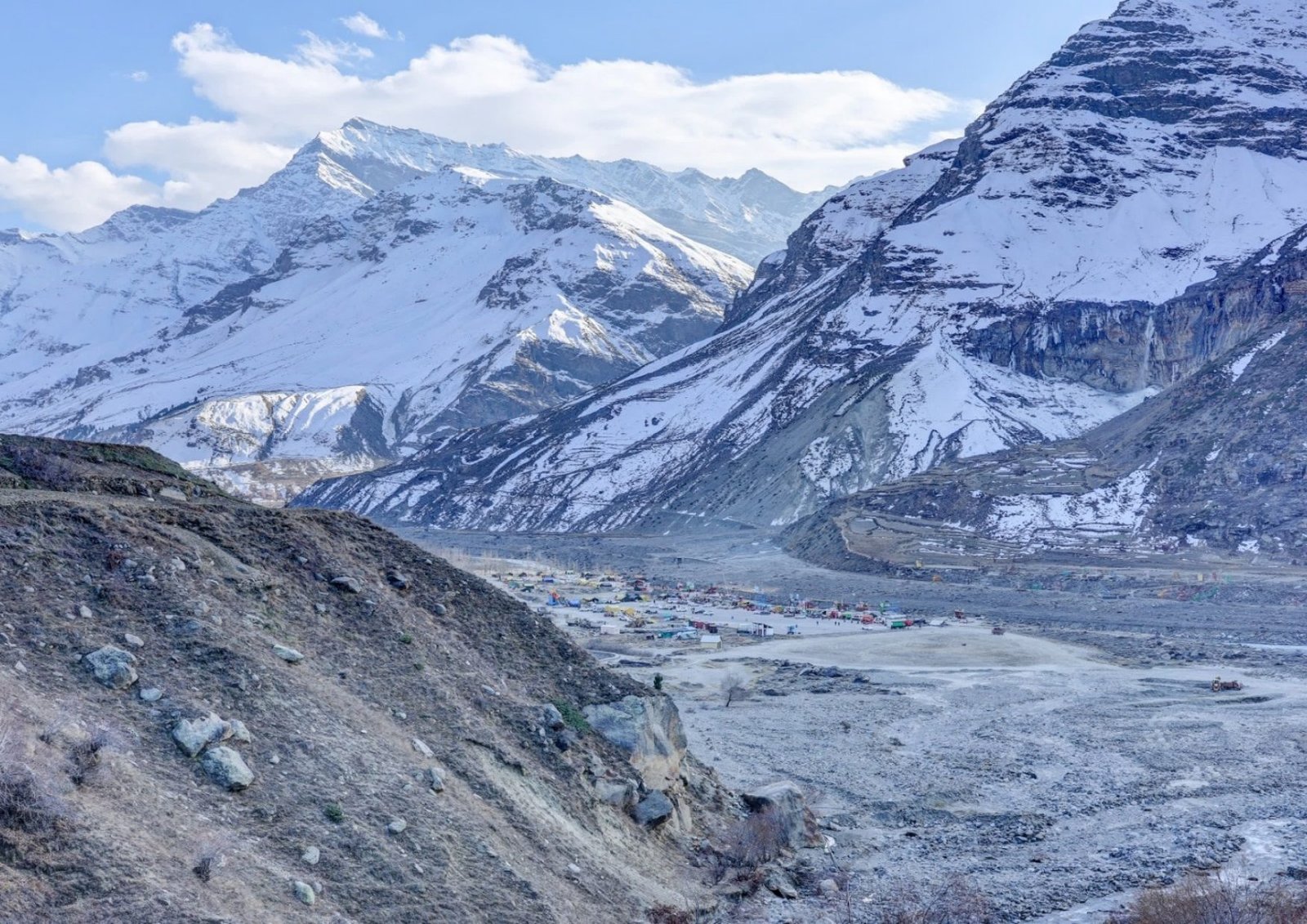 Sissu valley landscape, Lahaul